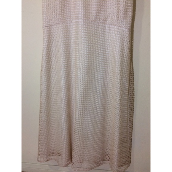 Aidan Mattox spaghetti lace top mermaid gown - Picture 7 of 8